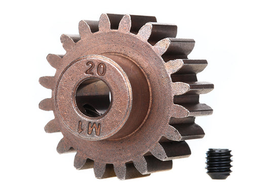 Traxxas Mod 1 Steel Pinion Gear 5mm Shaft (20) (compatible with steel spur gears)
