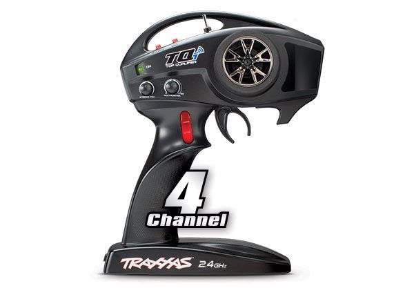 Traxxas Transmitter, TQi Traxxas Link enabled, 2.4GHz high output, 4-channel (transmitter only)