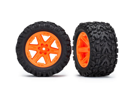 Traxxas Tires & wheels, assembled, glued (2.8")