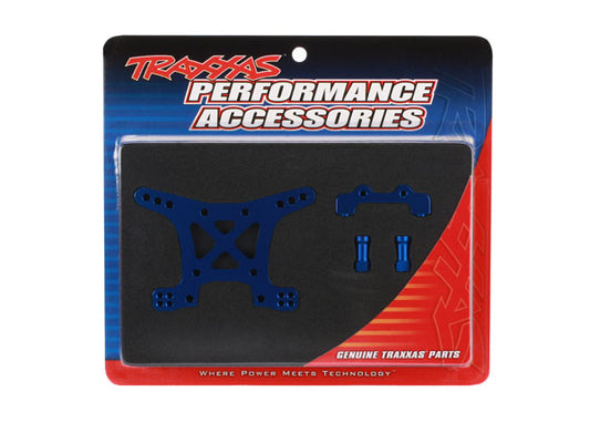 Traxxas Aluminum Front Shock Tower (Blue)