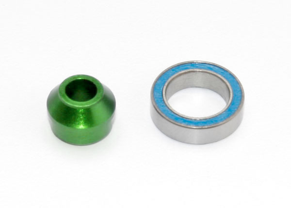 Traxxas Bearing adapter, 6061-T6 aluminum (anodized)