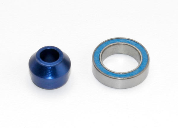Traxxas Bearing adapter, 6061-T6 aluminum (anodized)