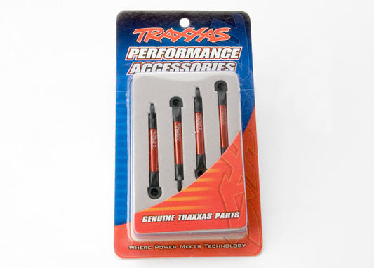 Traxxas Aluminum Push Rod Set (Red) (4)