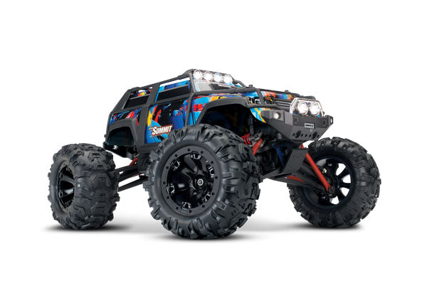 Traxxas Summit: 1/16 Scale 4WD Electric Extreme Terrain Monster Includes: 6 Cell NiMH 1200mAh Traxxas battery and AC
