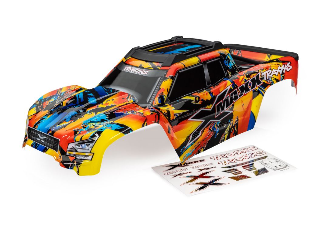 Traxxas Body, X-Maxx, (painted, decals applied)