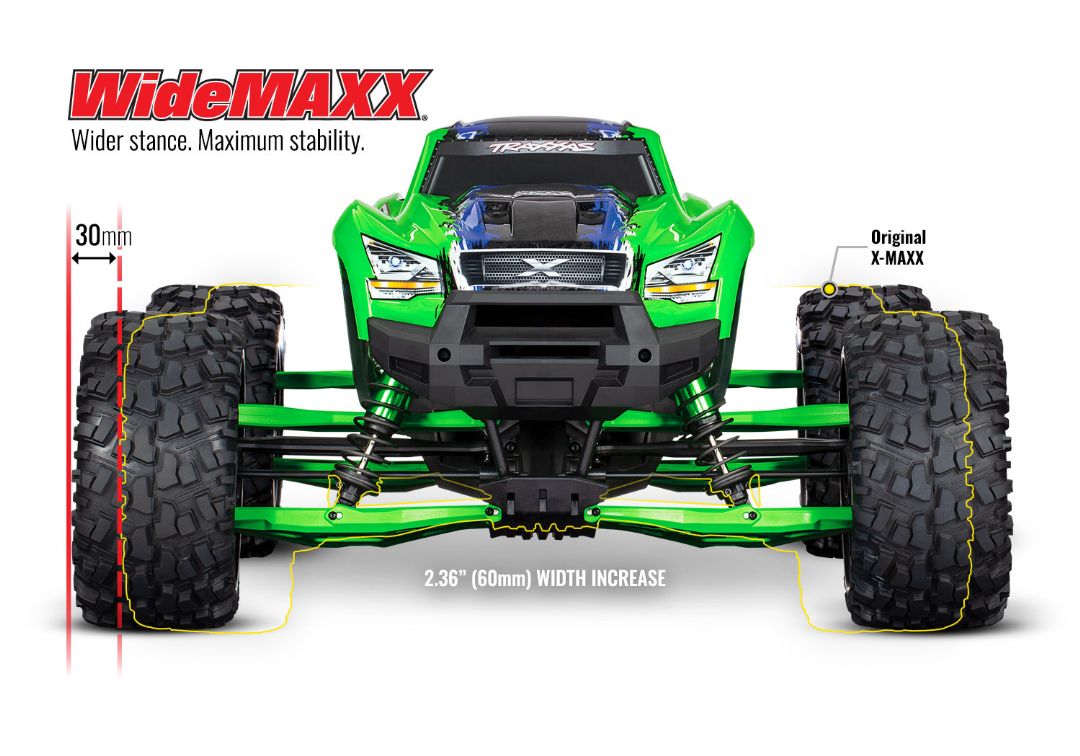 Traxxas Suspension kit, X-Maxx WideMaxx