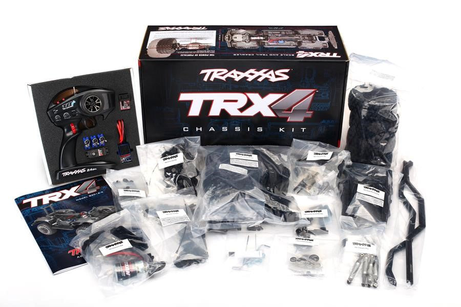 Traxxas TRX4 Unassembled 1/10 Crawler Kit, XL-5 HV, Titan 21T