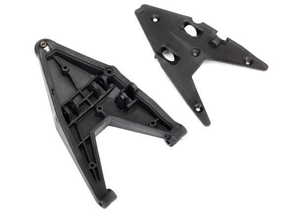 Traxxas Suspension arm, lower left/ arm insert (assembled with hollow ball)