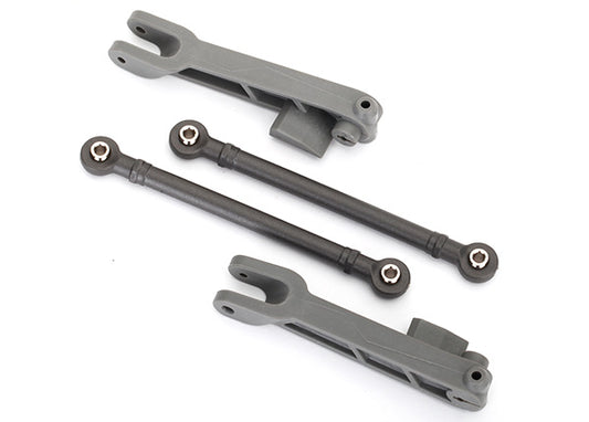 Traxxas Linkage, sway bar, rear (2) (assembled with hollow balls)/ sway bar arm (left & right)