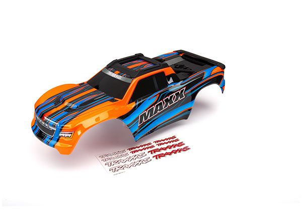 Traxxas Body, Maxx V1, painted with decal sheet