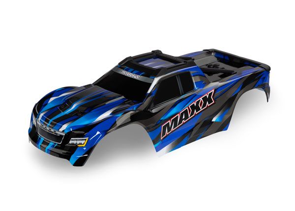 Traxxas Body, Maxx V2, (painted, decals applied)