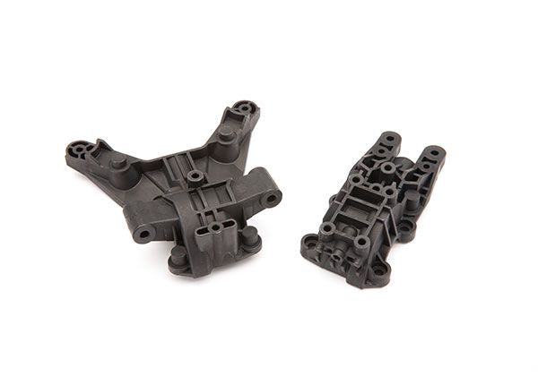 Traxxas Bulkhead, front (upper and lower)