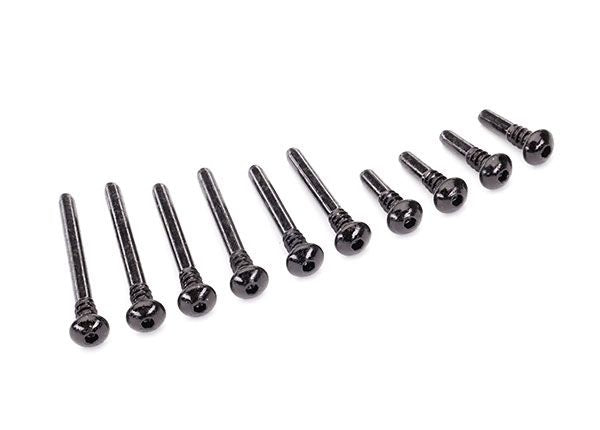 Traxxas Suspension screw pin set, front or rear (hardened steel)