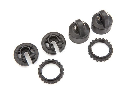 Traxxas Shock caps, GT-Maxx shocks/ spring perch/ adjusters/ 2.5x14 CS (2) (for 2 shocks)