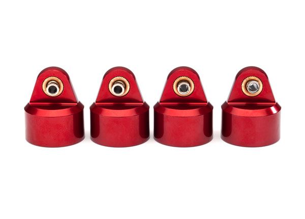 Traxxas Shock caps, aluminum (anodized), GT-Maxx shocks (4)