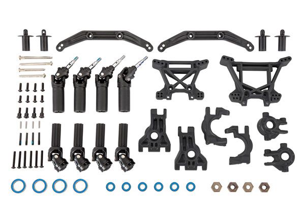 Traxxas Outer Driveline & Suspension Extreme Heavy Duty Upgrade Kit,