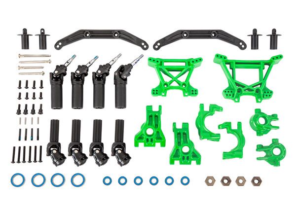 Traxxas Outer Driveline & Suspension Extreme Heavy Duty Upgrade Kit,