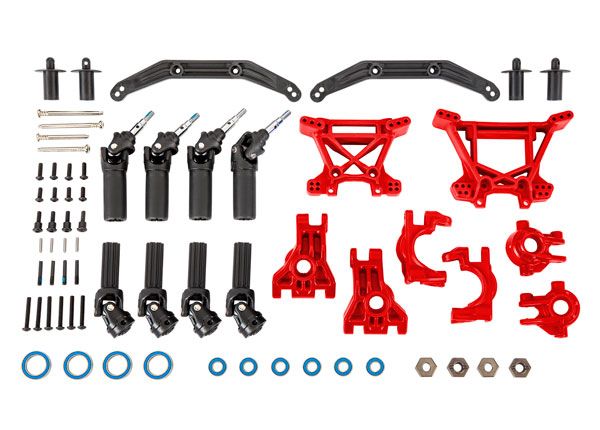 Traxxas Outer Driveline & Suspension Extreme Heavy Duty Upgrade Kit,