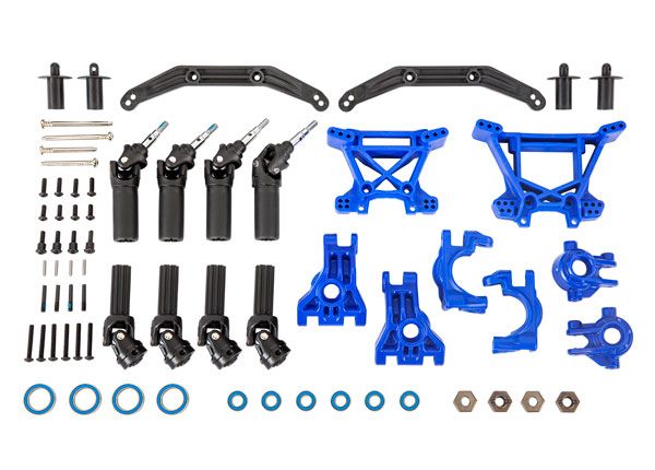 Traxxas Outer Driveline & Suspension Extreme Heavy Duty Upgrade Kit,