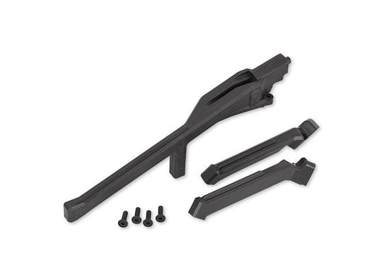 Traxxas Chassis braces (rear (1), rear tower (2))/ 4x15 CCS (4) (fits Sledge)