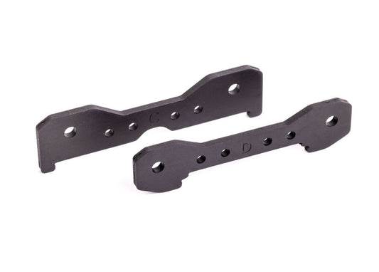 Traxxas Tie bars, rear, 6061-T6 aluminum (fits Sledge)