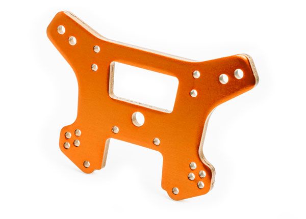 Traxxas Sledge Shock tower, front, 6061-T6 aluminum