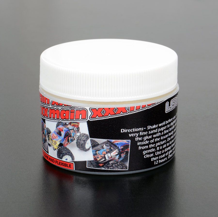 XXX Main Racing Picture Glue (Dries Clear and Flexible)