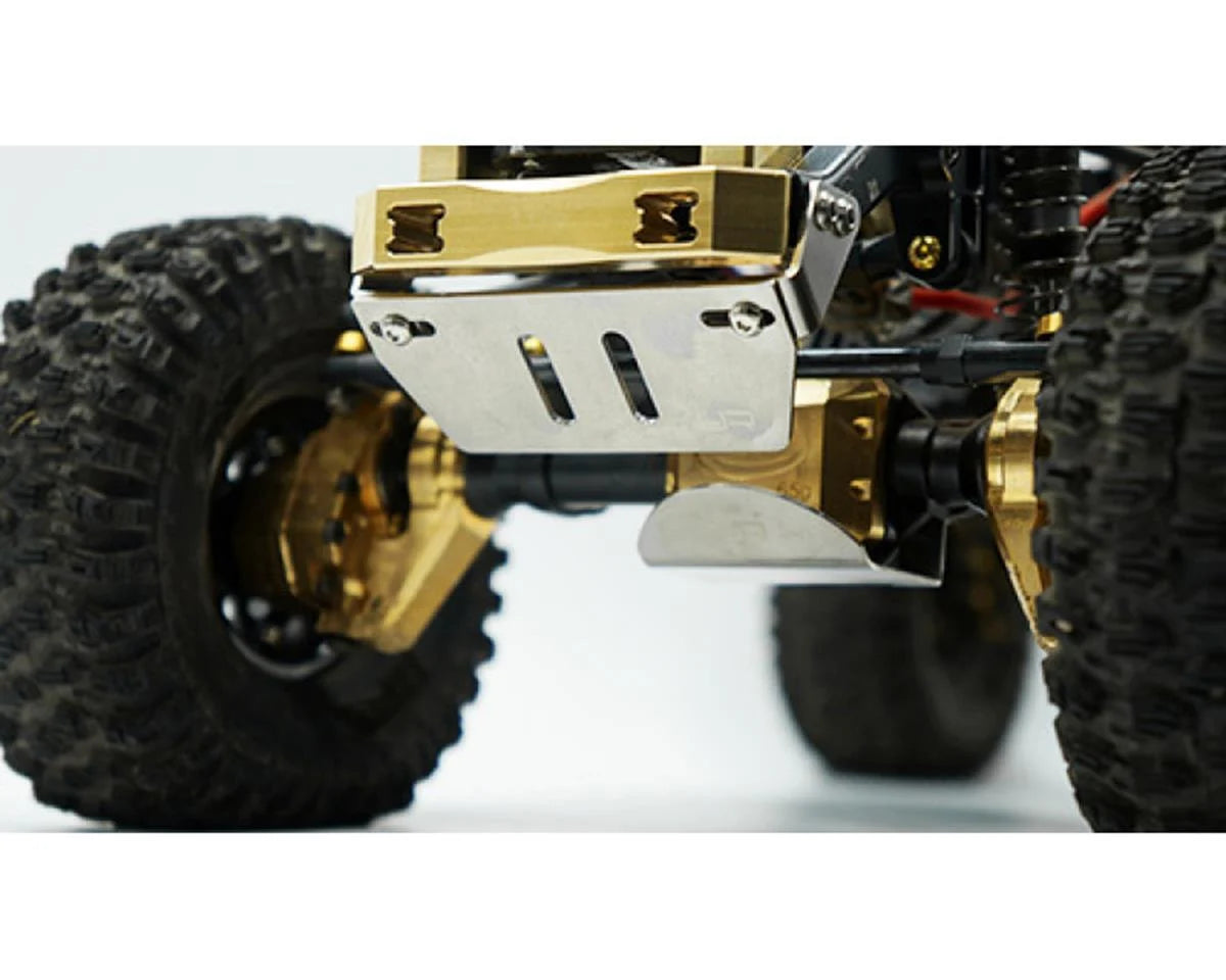 Yeah Racing Traxxas TRX-4 Stainless Steel Front & Rear Skid Plate
