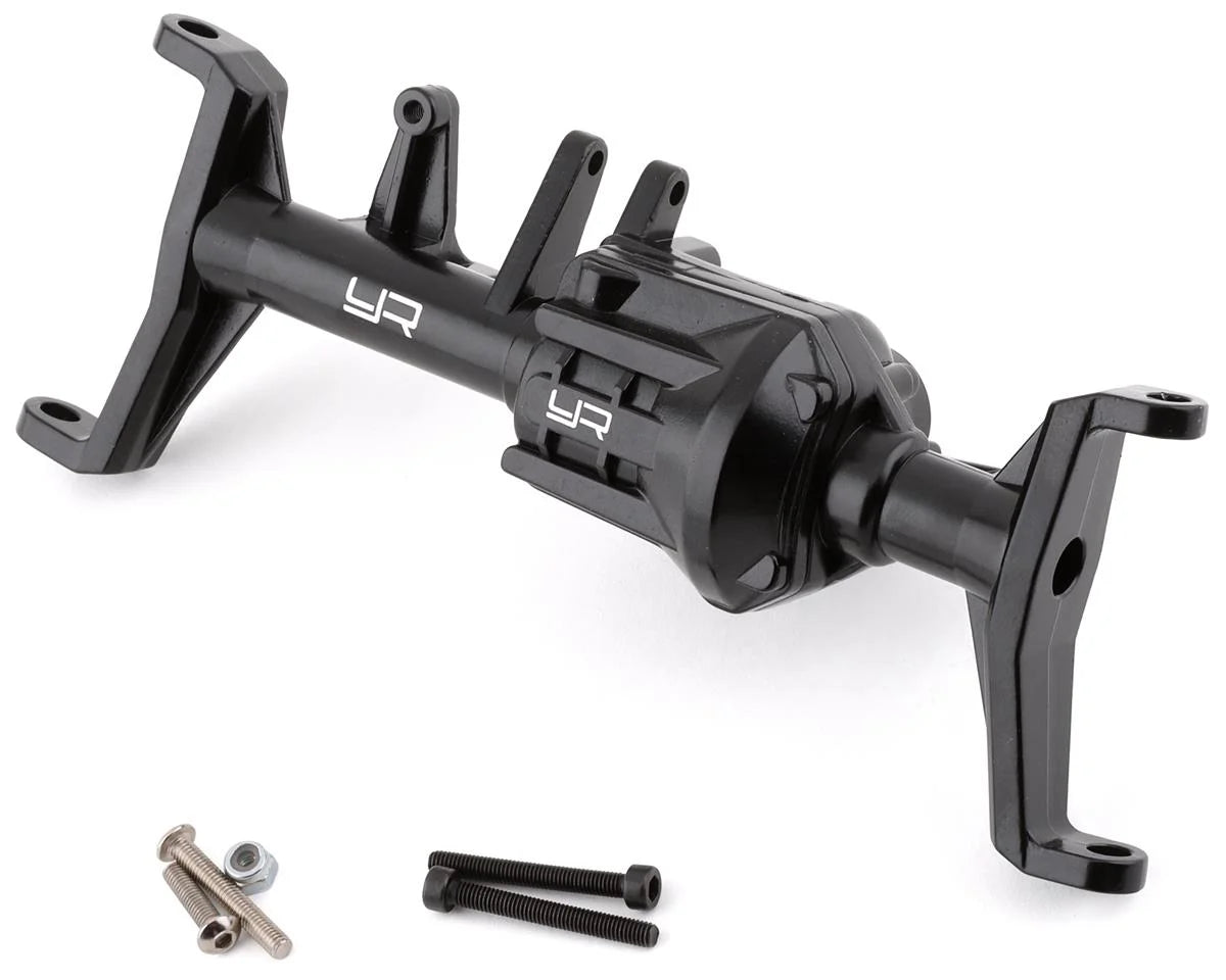 Yeah Racing Traxxas TRX-4/TRX-6 Aluminum Front Axle Housing (Black)