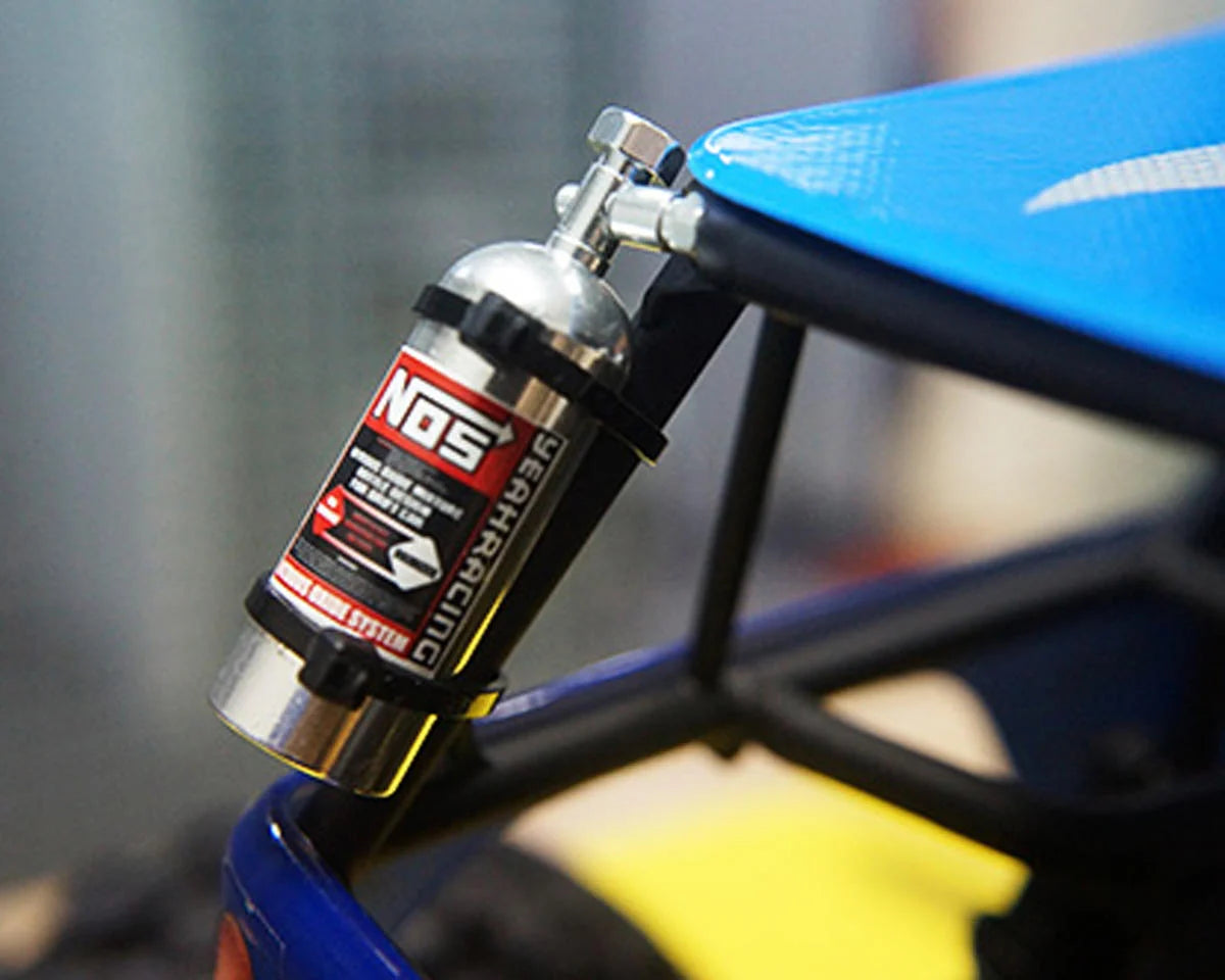 Yeah Racing 1/10 Aluminum Nos Nitrous Balance Weight Bottle (Blue) (23g)